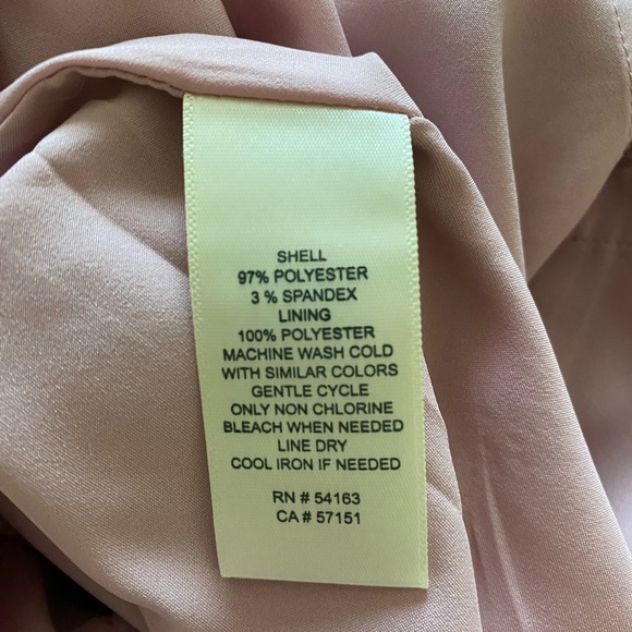 Harper Rose Tie Neck Sheath Dress Sz 8 - Picture 4 of 6